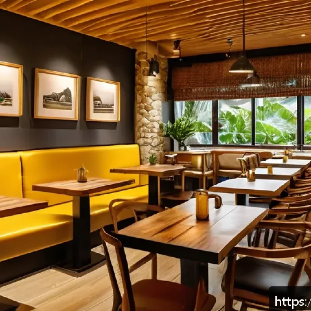 남아프리카 공화국에서 카페 문화 - A cozy South African coffee shop interior blending modern and traditional elements, featuring raw wo...